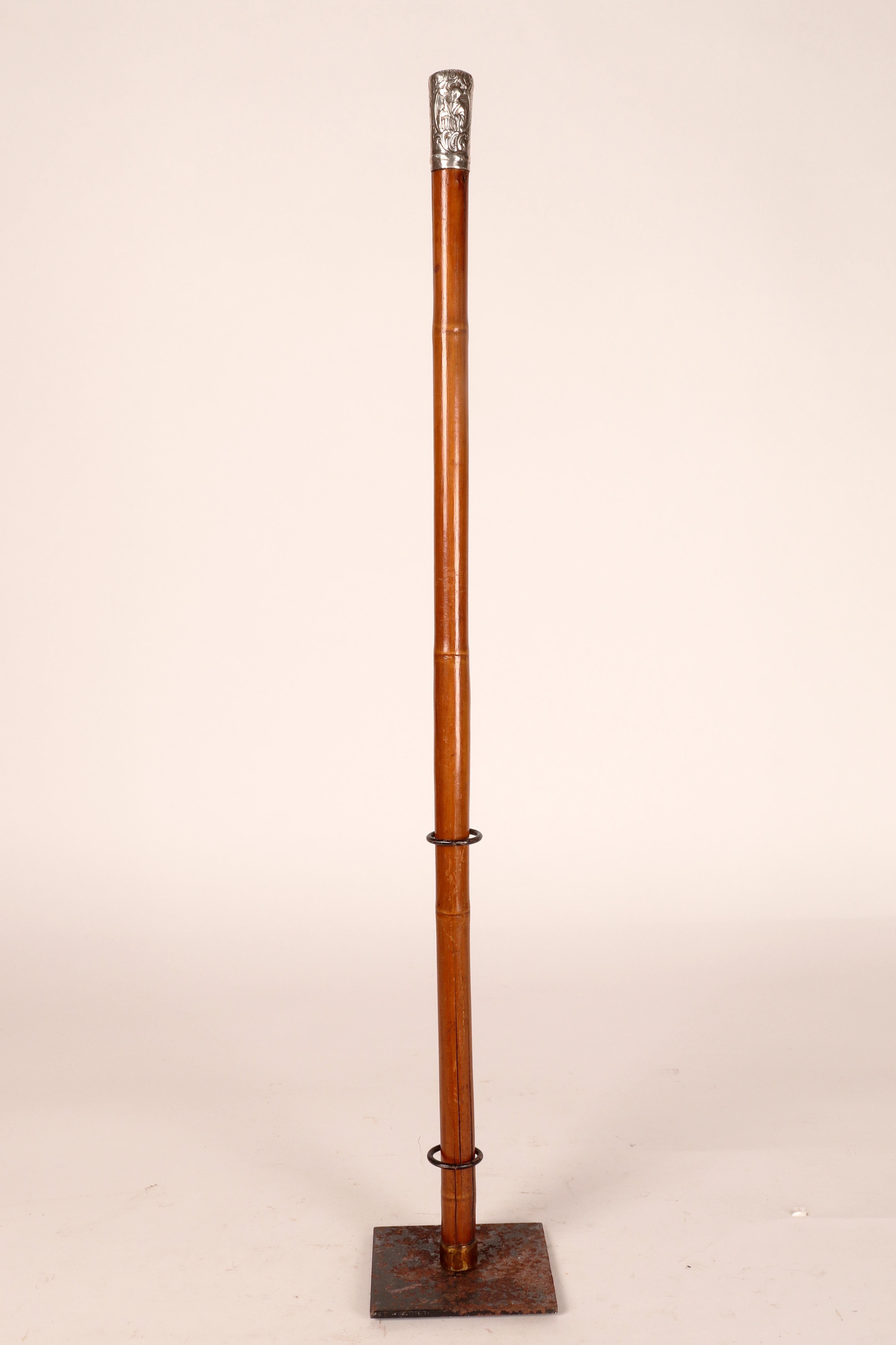 Customs officer's walking stick for goods inspection, Germany, 1870. In Good Condition For Sale In Milan, IT