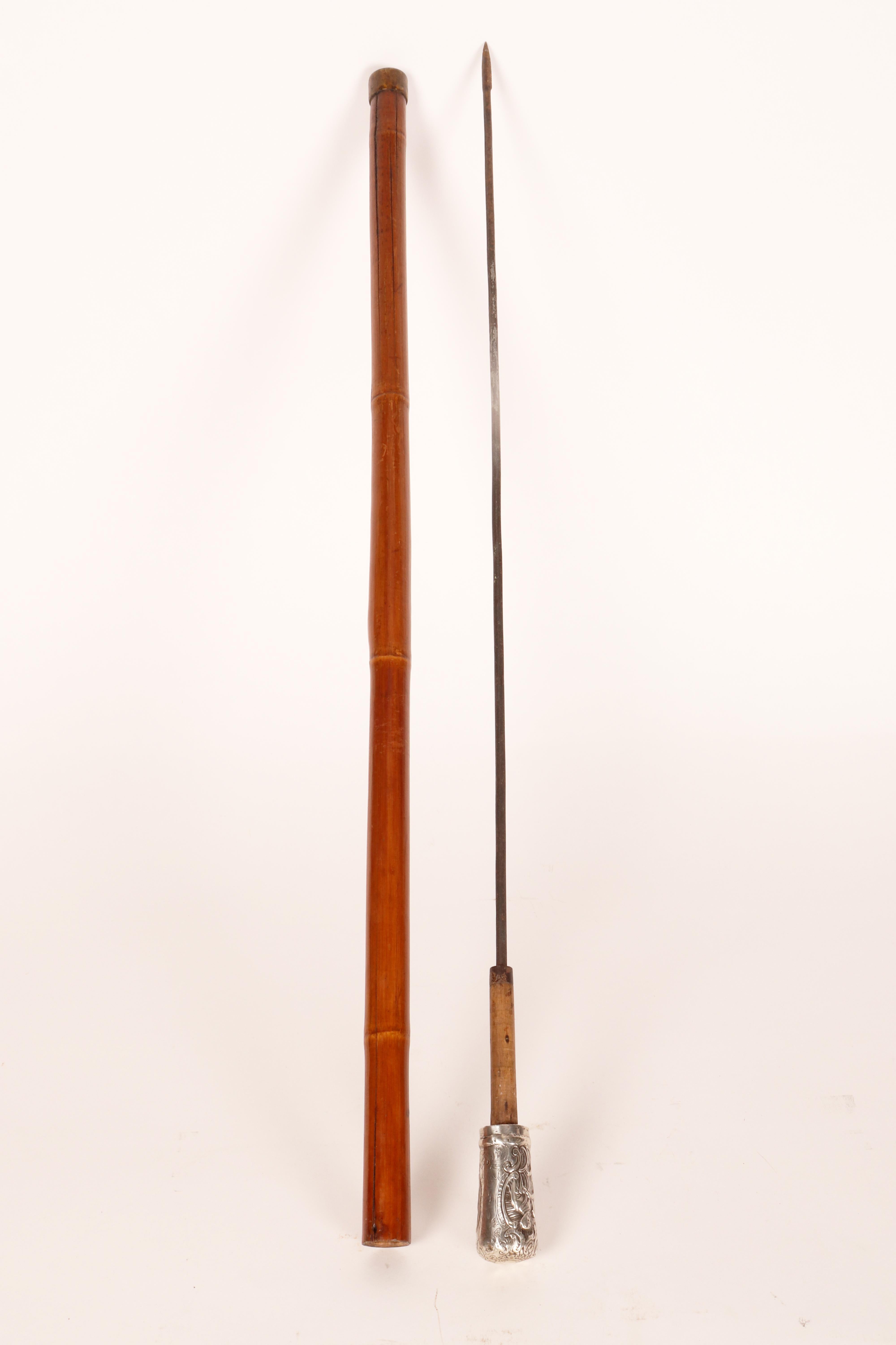Customs officer's walking stick for goods inspection, Germany, 1870. For Sale 4