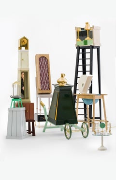 Cut and Paste Clock on Table