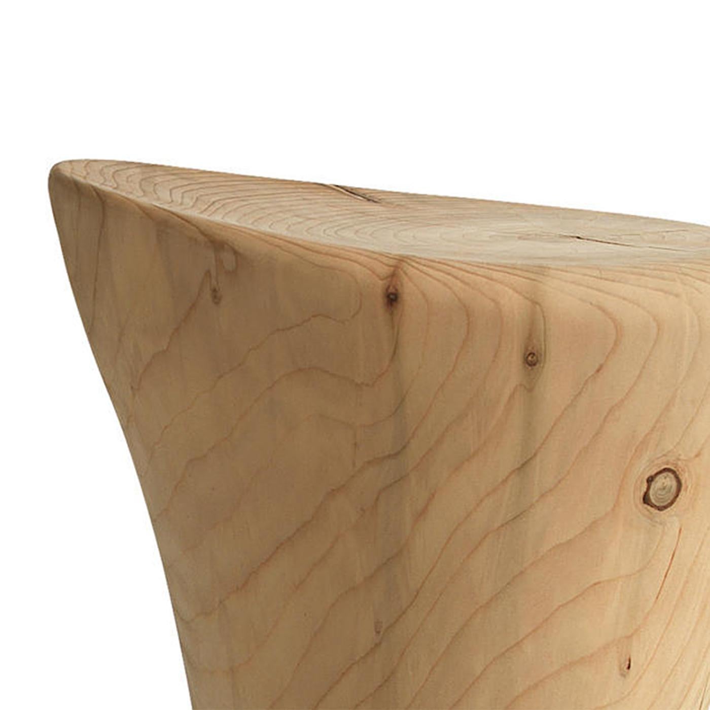 Cut Cedar Stool In New Condition For Sale In Paris, FR
