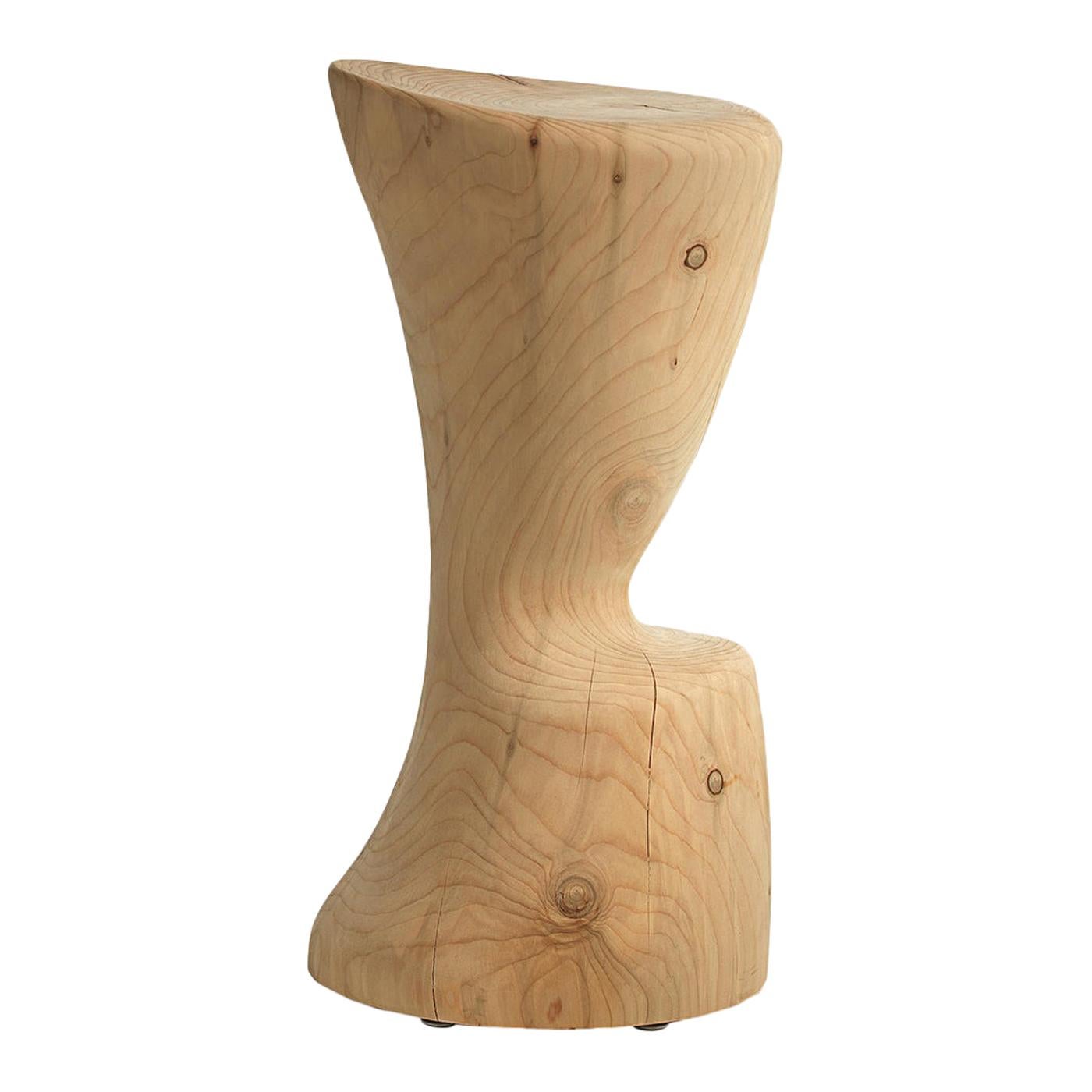 Cut Cedar Stool For Sale