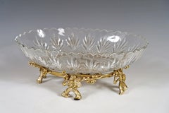 Cut-Crystal Centerpiece attr. to Baccarat, France, circa 1880