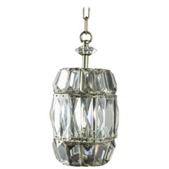 Retro Cut Crystal Chandelier by Bakalowits And Soehne