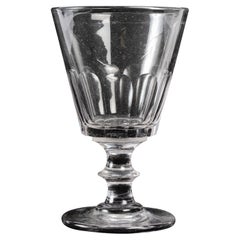 Copa o jarrón pequeño de cristal tallado