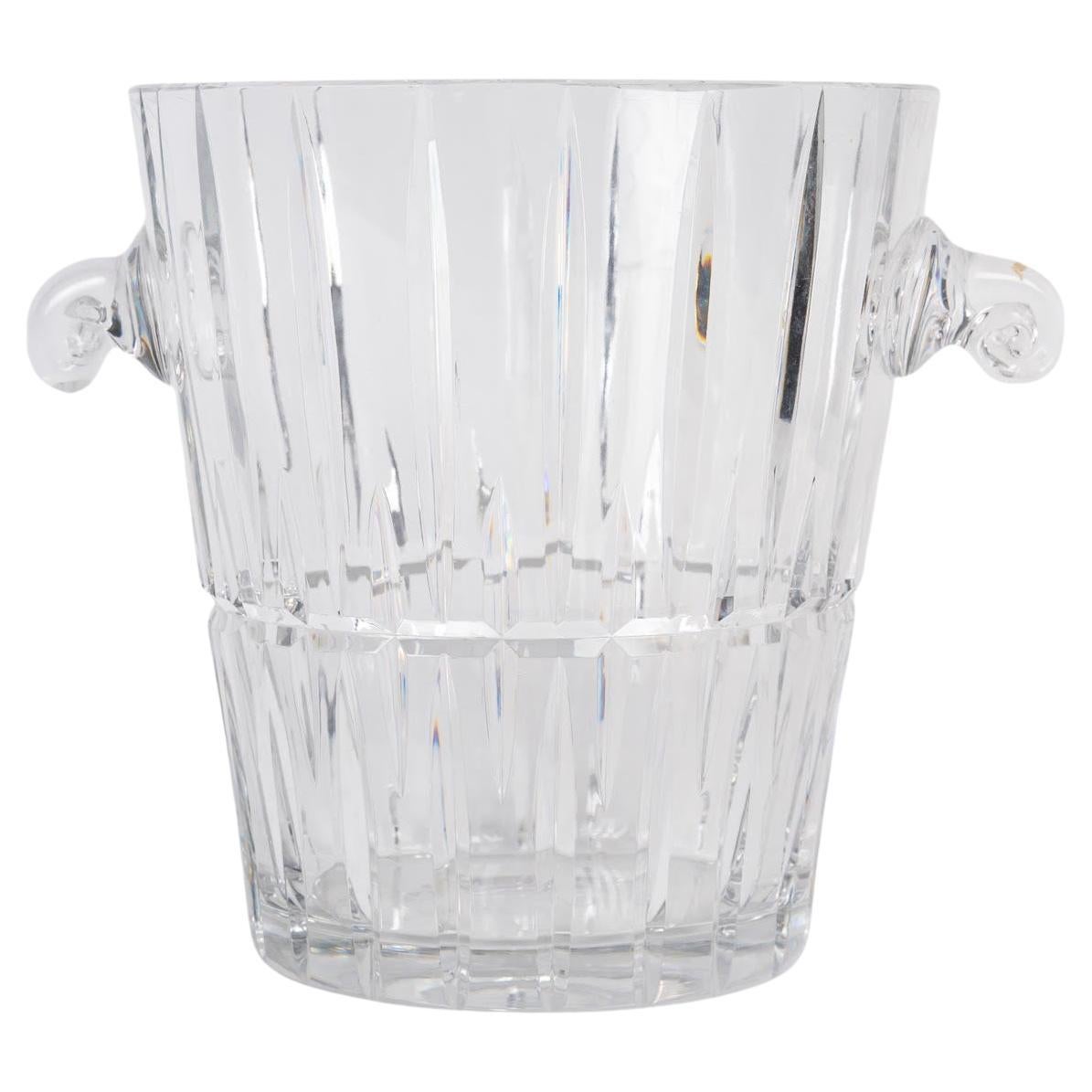 Cubitera de Cristal Tallado, Siglo XX.