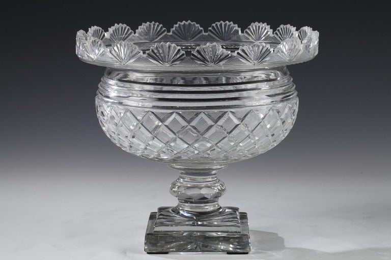 Cut Crystal Set of Vases by Baccarat For Sale at 1stdibs