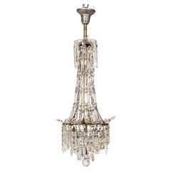 Cut Crystal Spear Empire Chandelier