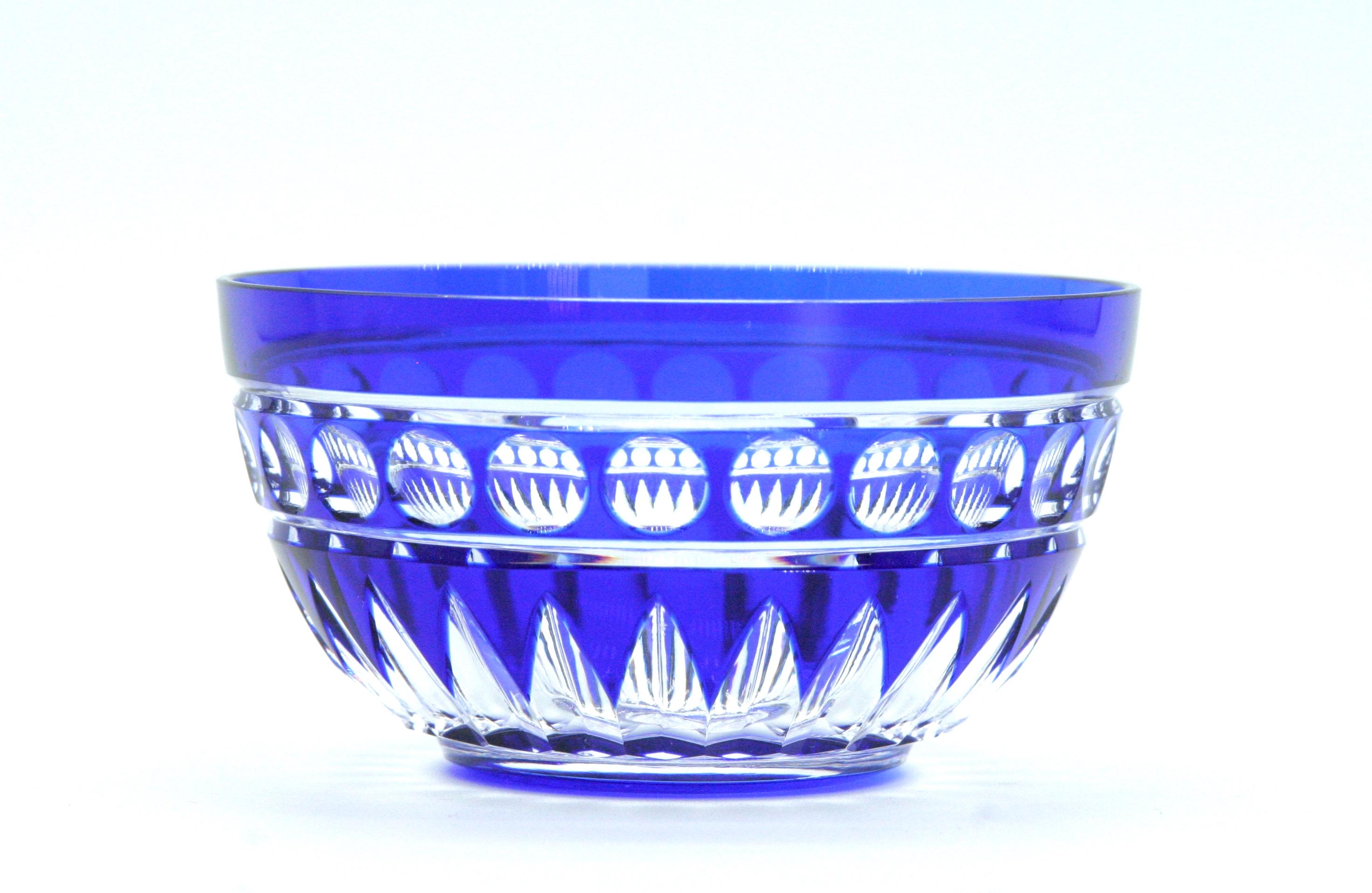 Cut Crystal Tableware Serving Bowl Service / 9 People For Sale 8