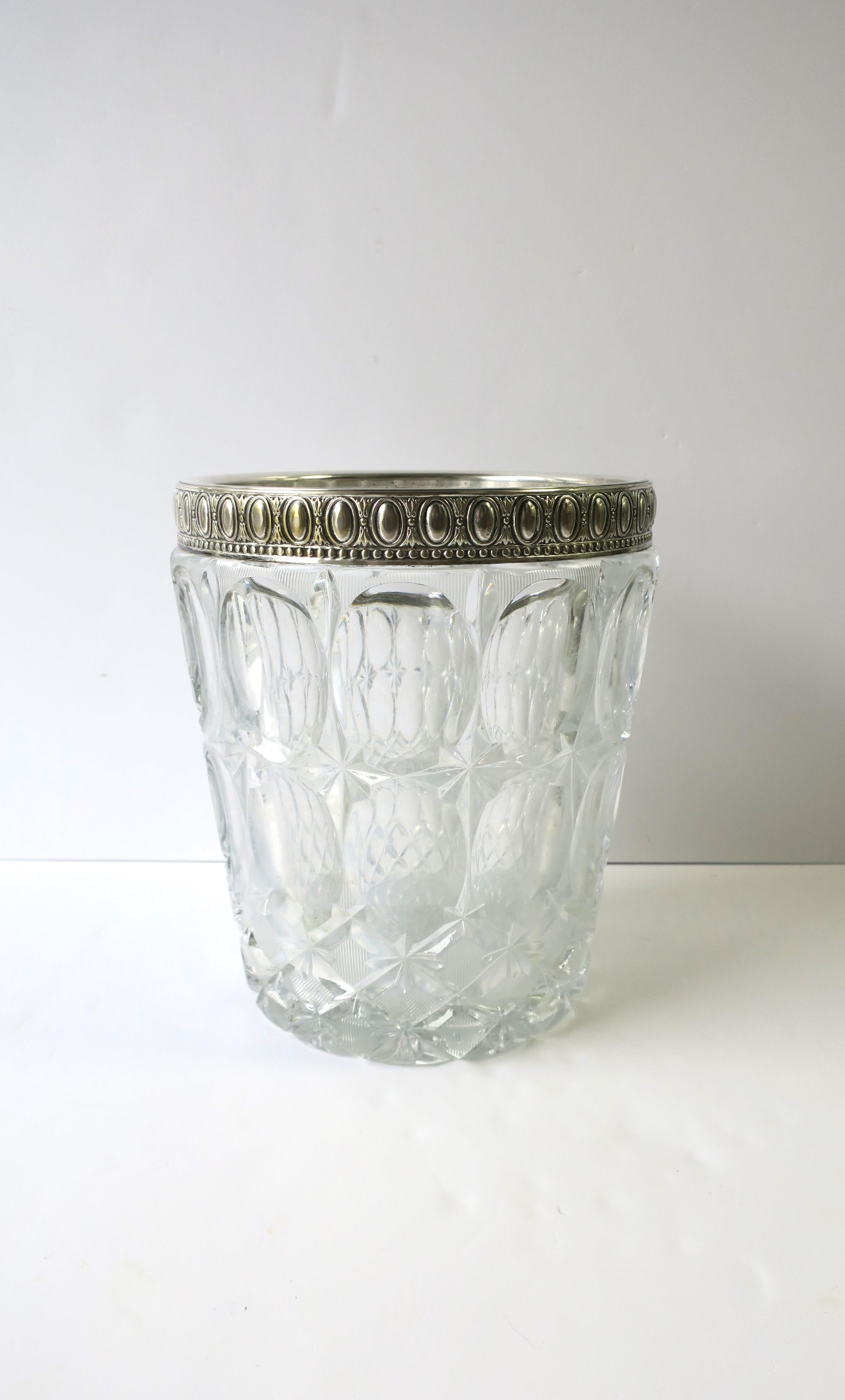 Bohemian Wine Champagne Cooler or Ice Bucket  For Sale