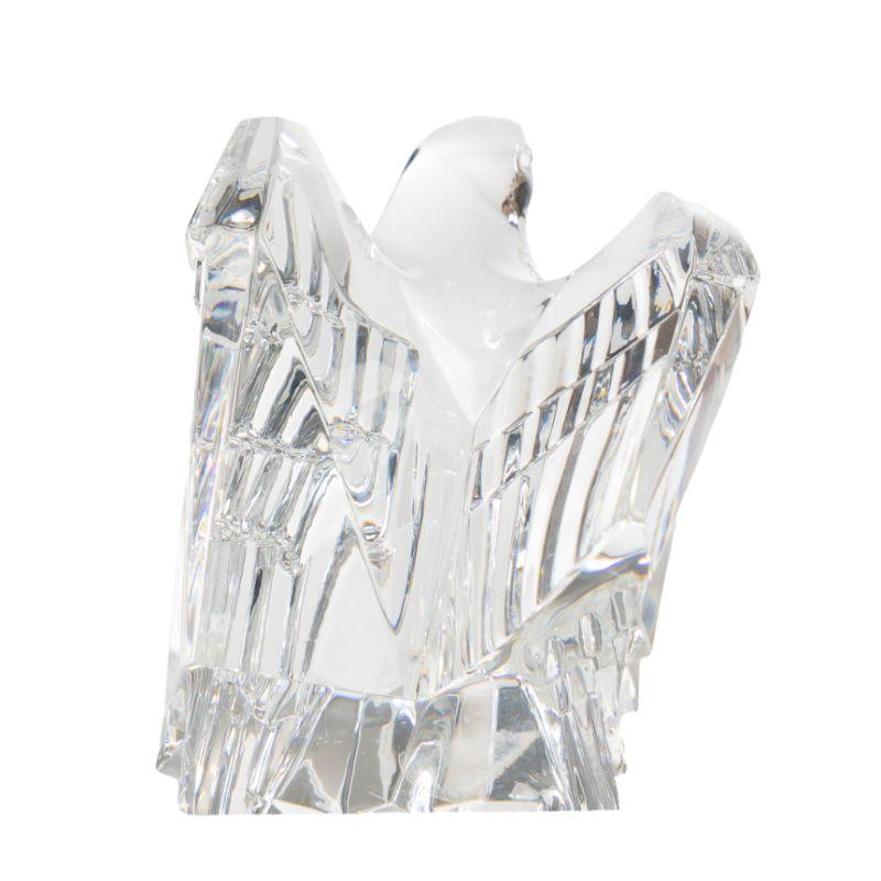American Cut Glass Eagle Figurine by Donald Pollard for Steuben