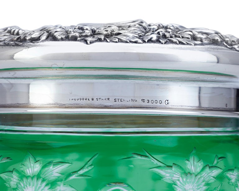 Cut Glass Humidor by Stevens and Williams at 1stDibs