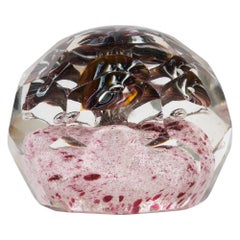 Cut Glass Paperweight, Vienna, circa 1950s