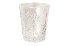 Cut Glass Shot Glasses, Set of 4