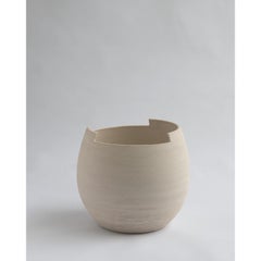 Cut Light Sand Small Vase by Studionudo