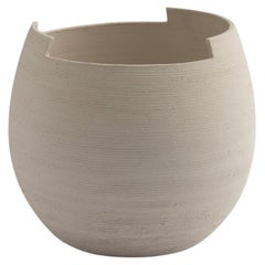Vaso piccolo Cut Light Sand di Studionudo
