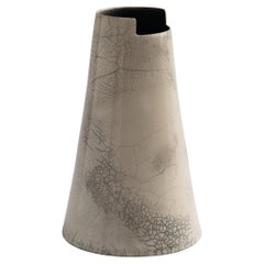 Vaso alto trasparente Cut Naked Raku di Studionudo