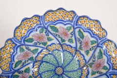 Cut-Out Plate in Portuguese Earthenware, Coimbra