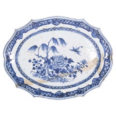 Bandeja recortada de porcelana china para exportación