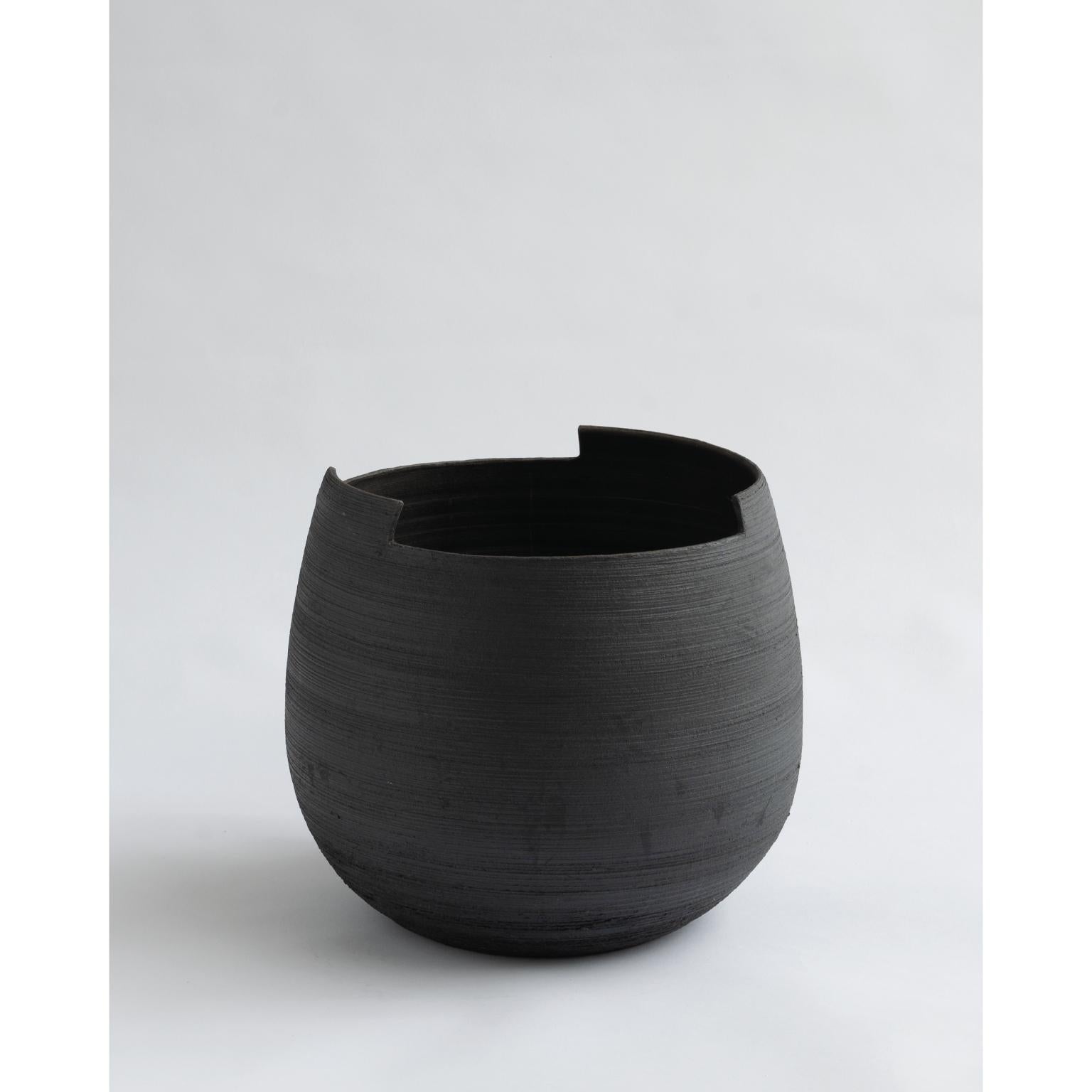 Altro Vaso piccolo Cut Raku Naked Clear di Studionudo in vendita