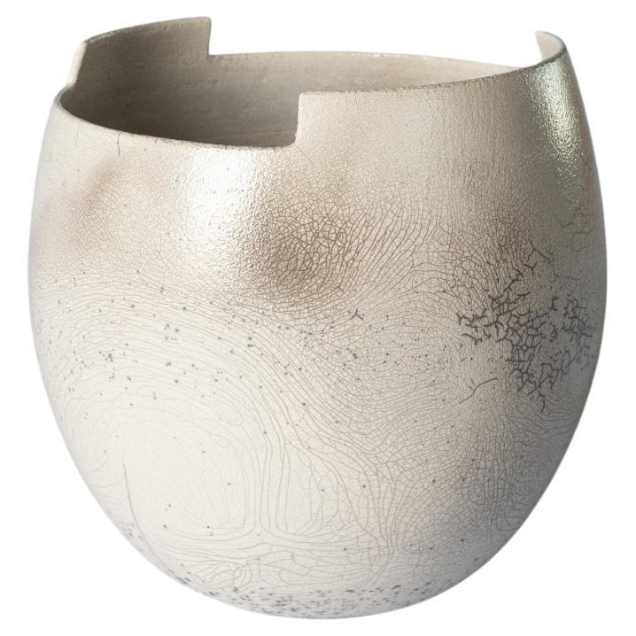 Vaso piccolo Cut Raku Naked Clear di Studionudo