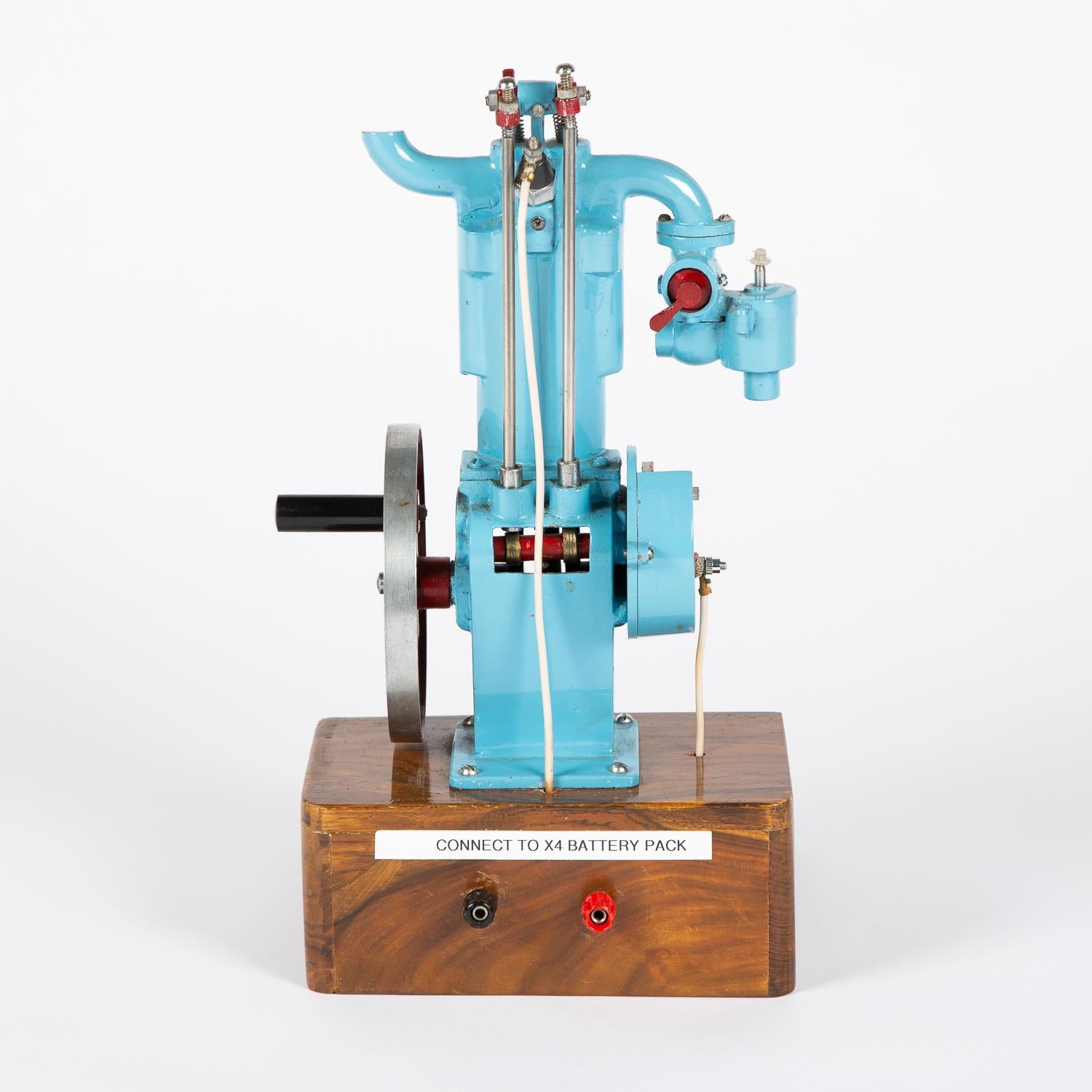 Industrial Cutaway Demonstration Model of a Four Stroke Petrol Engine