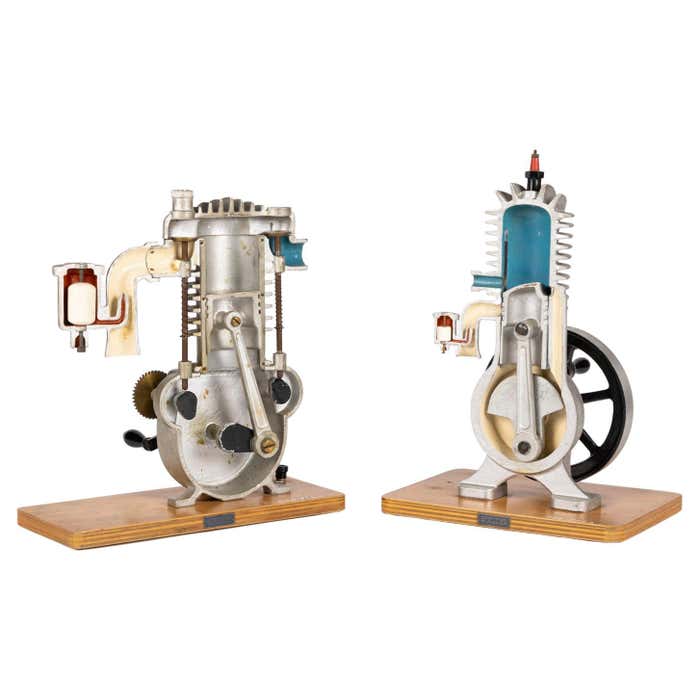 Model 20479 Engine Cutaway Demonstration Models of Internal Combustion Engines by Struers ...