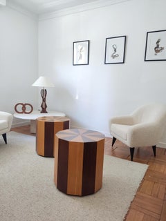 Cutaway end table - Switzerland 1980s