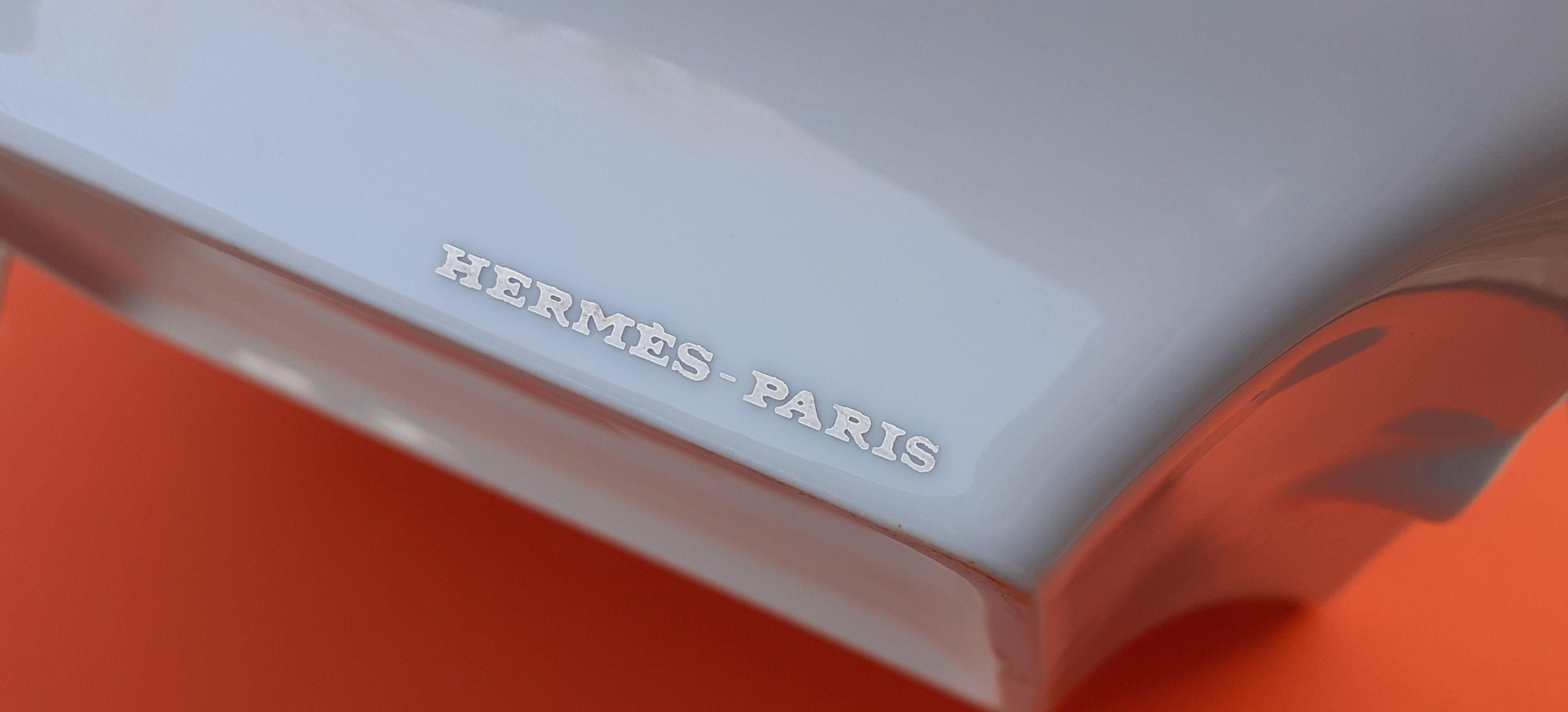 Cute Hermès Porcelain Cigar Ashtray Change Tray Elephant in Porcelain Rare 8