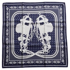 Hermes Brides De Gala Quadri Tattoo Sqaure Silk Scarf 343153S 02  3609095509961 - Jomashop