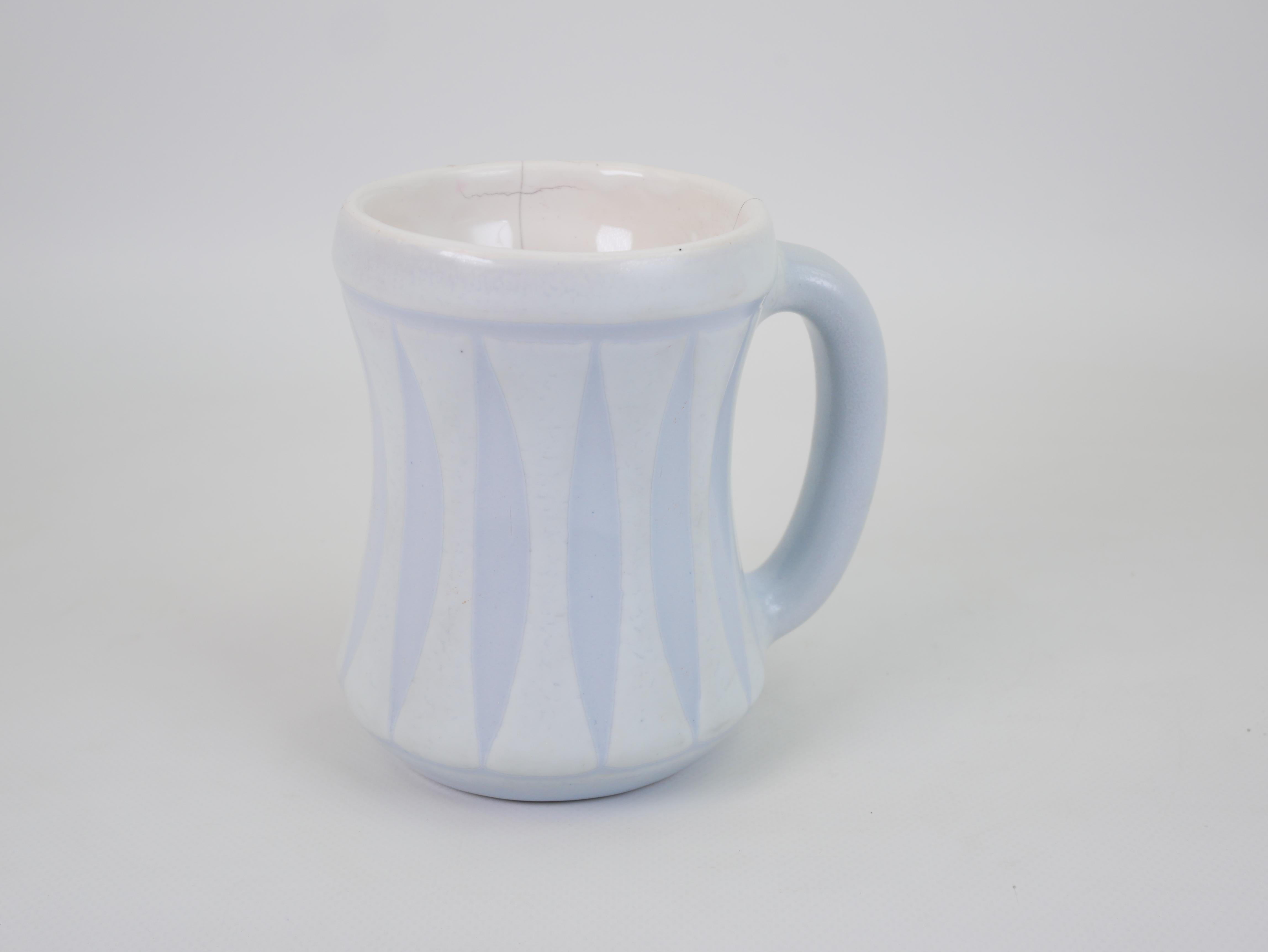 Simpatica tazza di Roger Capron, ceramica e motivi 