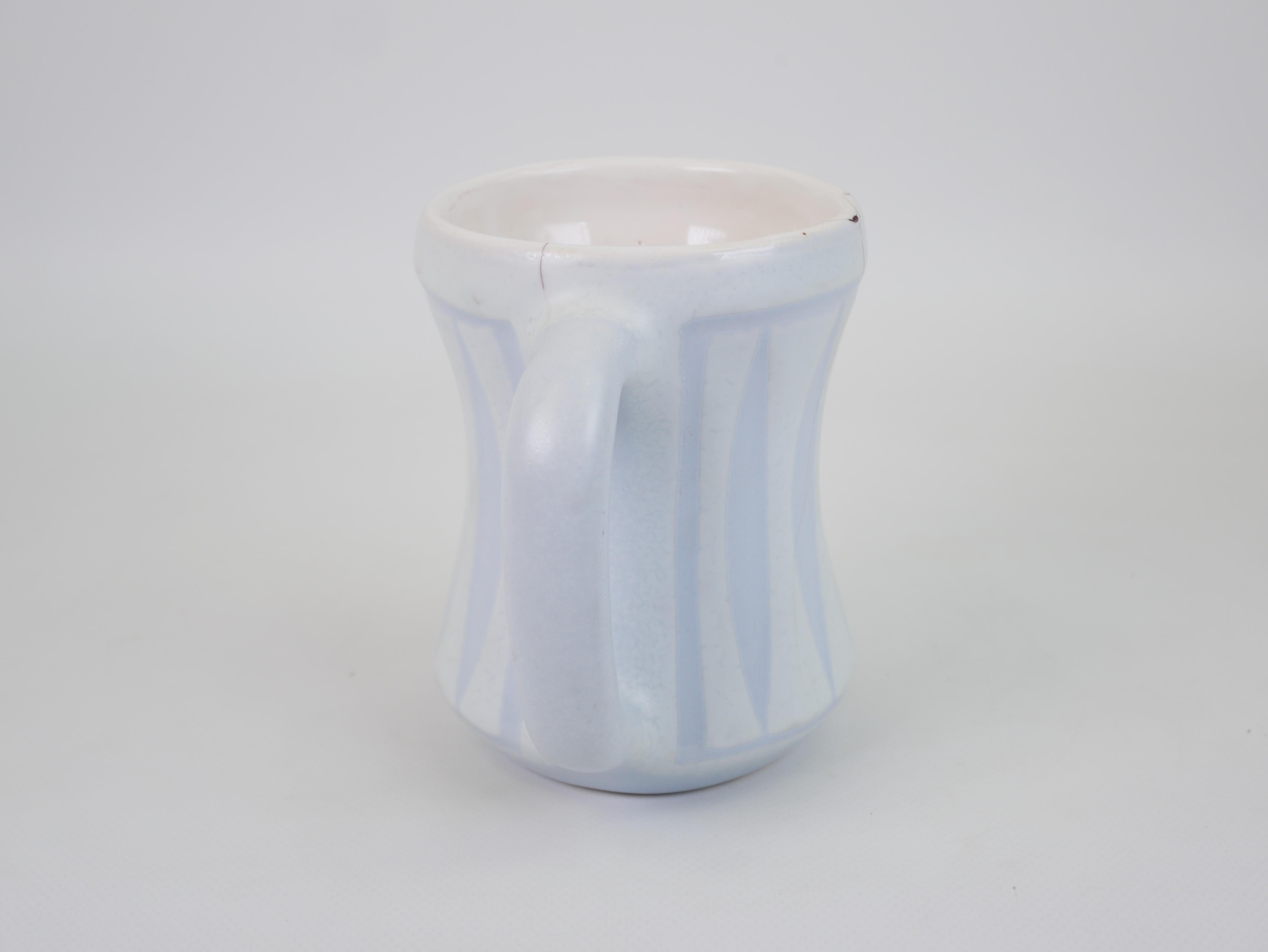 Simpatica tazza di Roger Capron, ceramica e motivi 