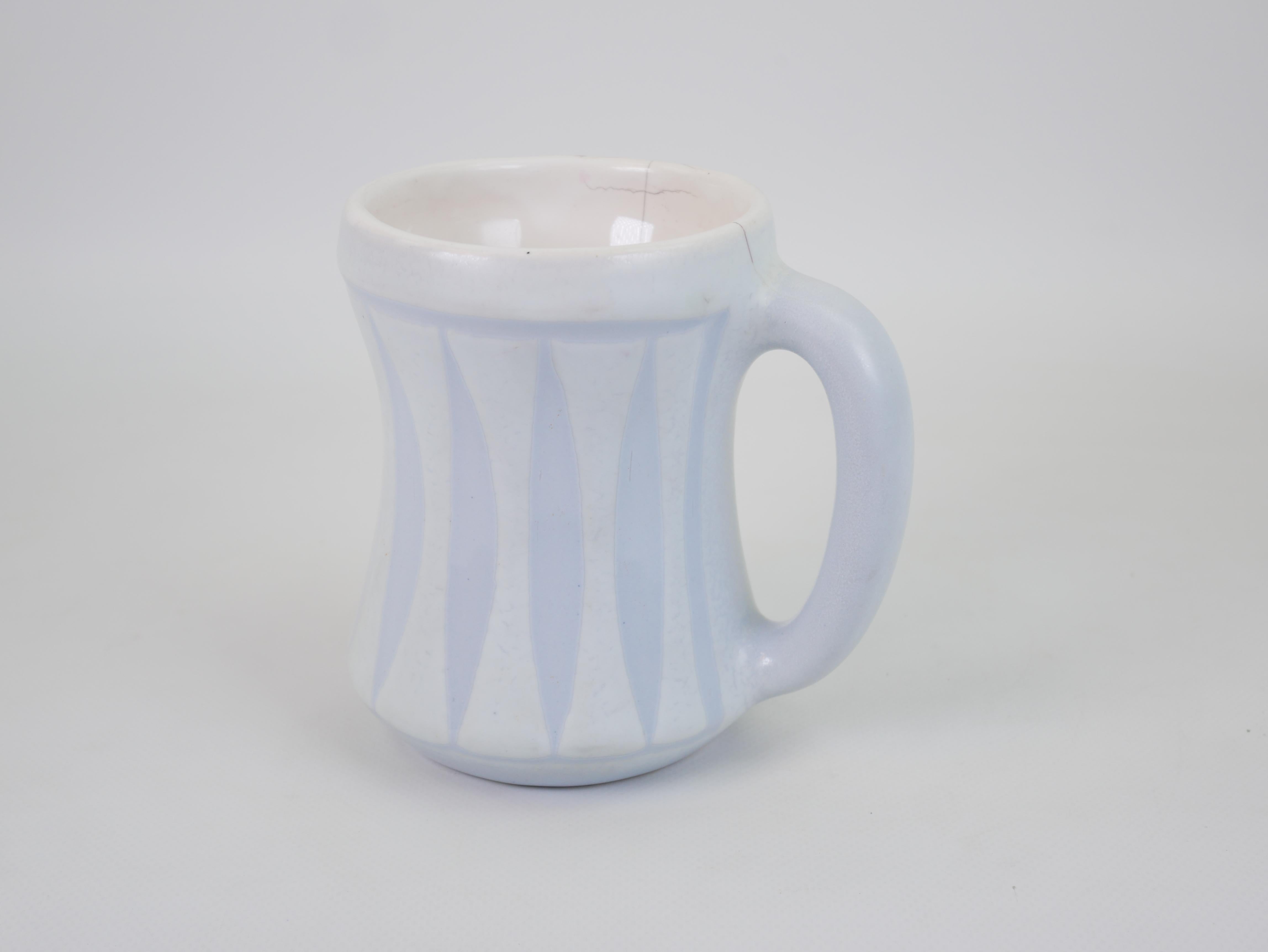 Simpatica tazza di Roger Capron, ceramica e motivi 