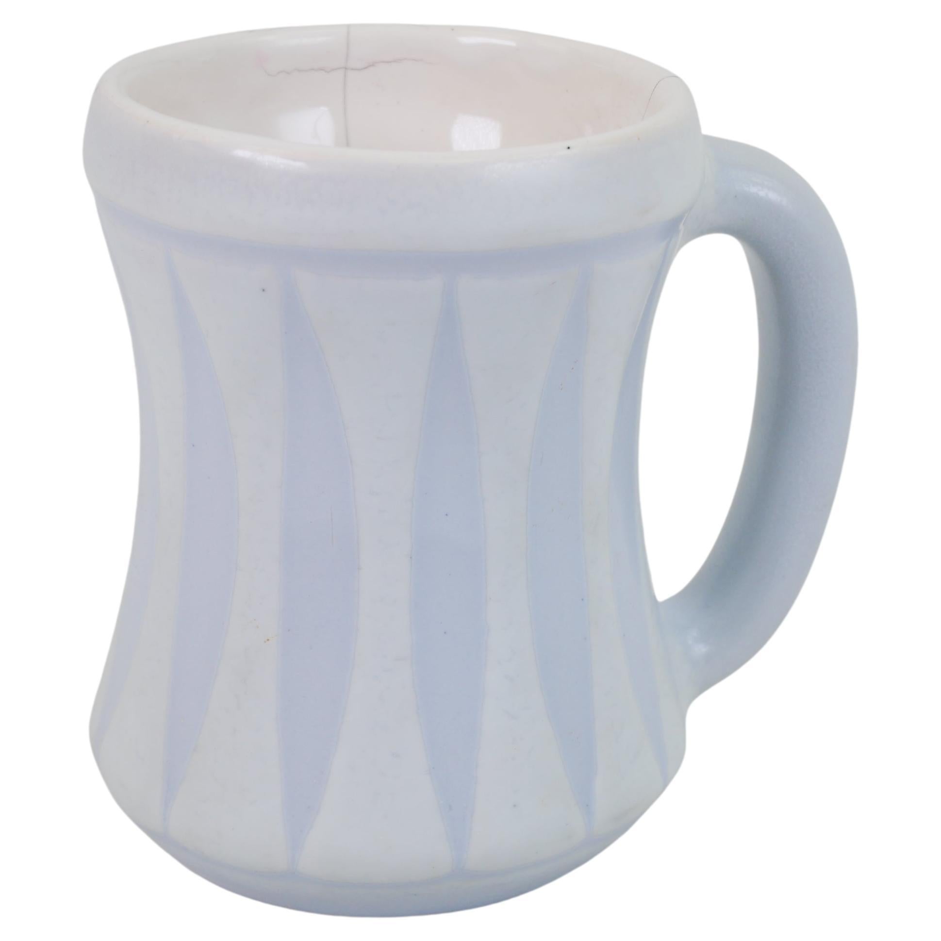Simpatica tazza di Roger Capron, ceramica e motivi "navette", Francia, circa 1960 in vendita