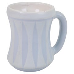 Bonita taza de Roger Capron, cerámica y motivos "navette", Francia circa 1960