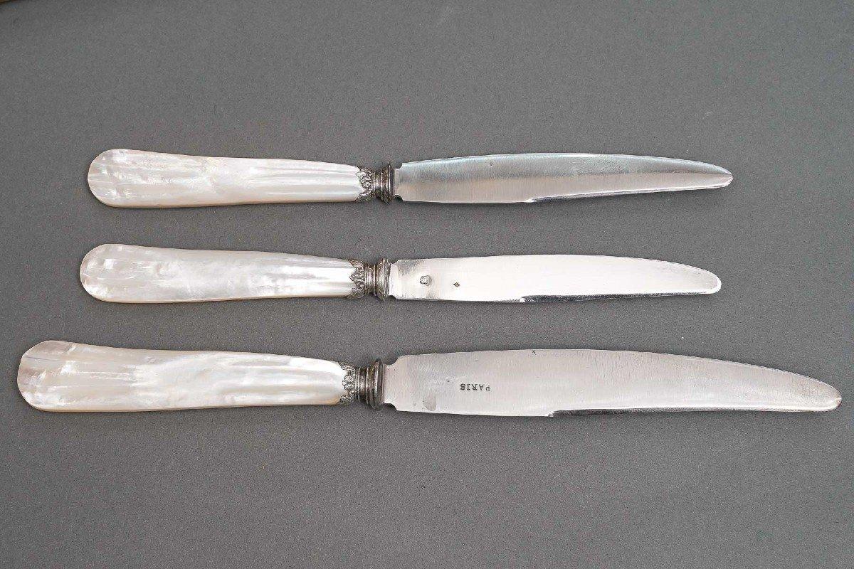 Service de couteaux Art Déco de 36 couteaux dans leur boîte d'origine Excellent état - En vente à SAINT-OUEN-SUR-SEINE, FR