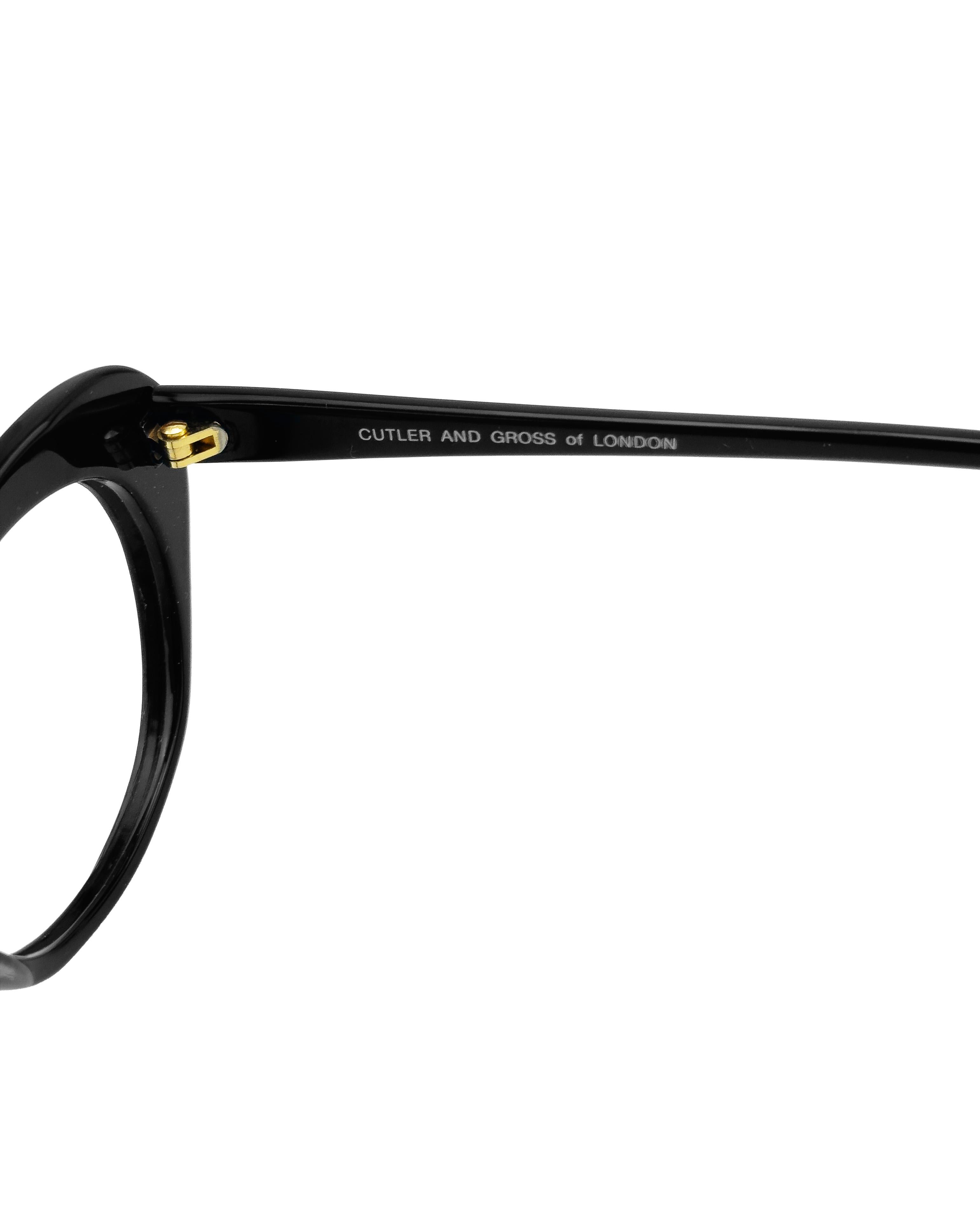 Cutler and Gross Black Frame For Sale 1