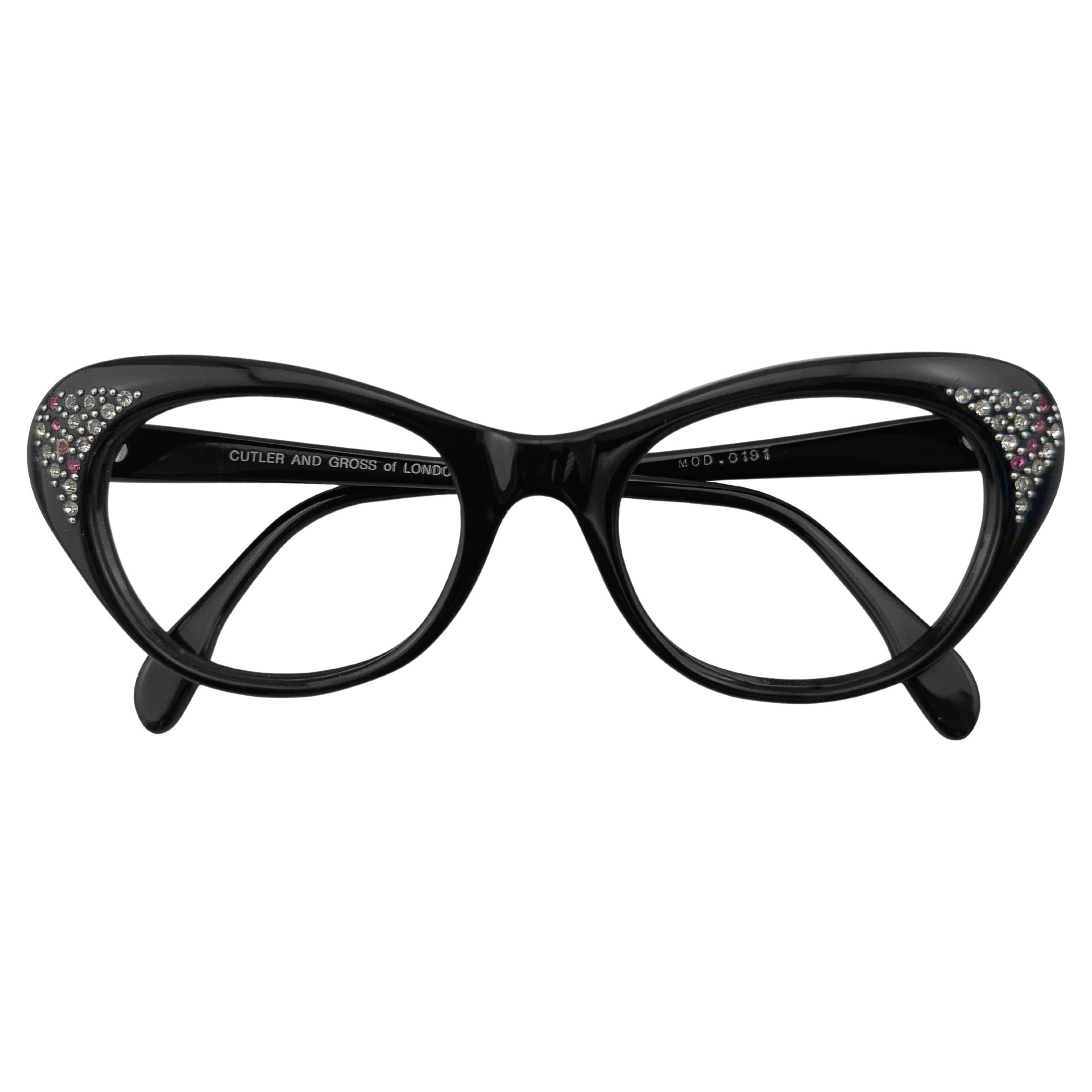 Cutler and Gross Black Frame For Sale