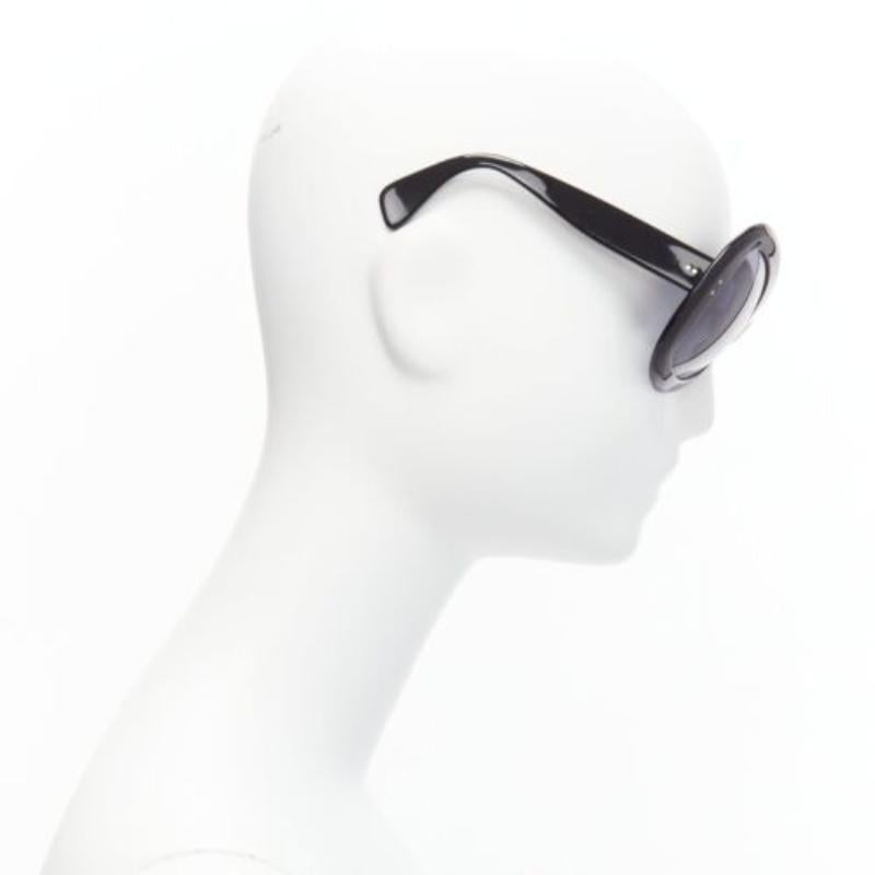 CUTLER AND GROSS M0812 occhiali da sole a farfalla con lenti nere e grigie In condizioni buone in vendita a Hong Kong, NT
