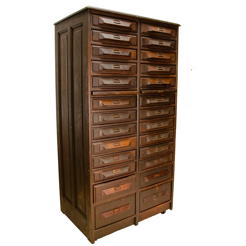 Industrial Cutler and Sons Filing Cabinet