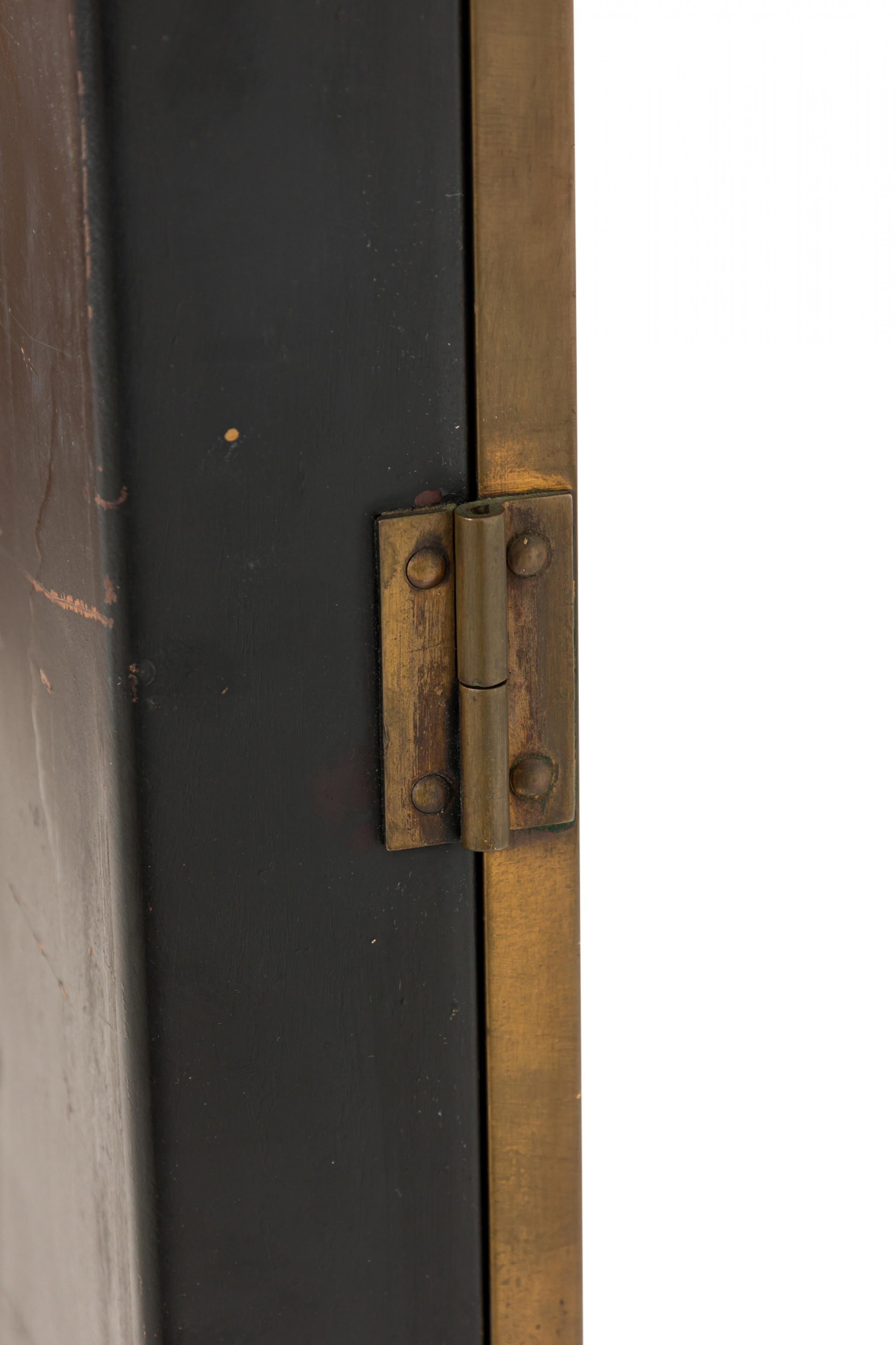 Cutler Manufacturing Co. Cassetta postale americana vittoriana in bronzo in vendita 3