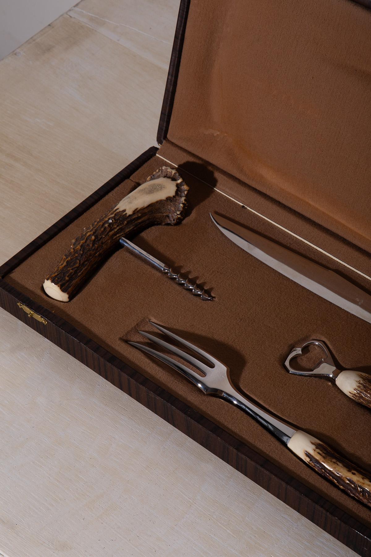 Late 20th Century Cutlery and wine sets from Lorenzi For Sale