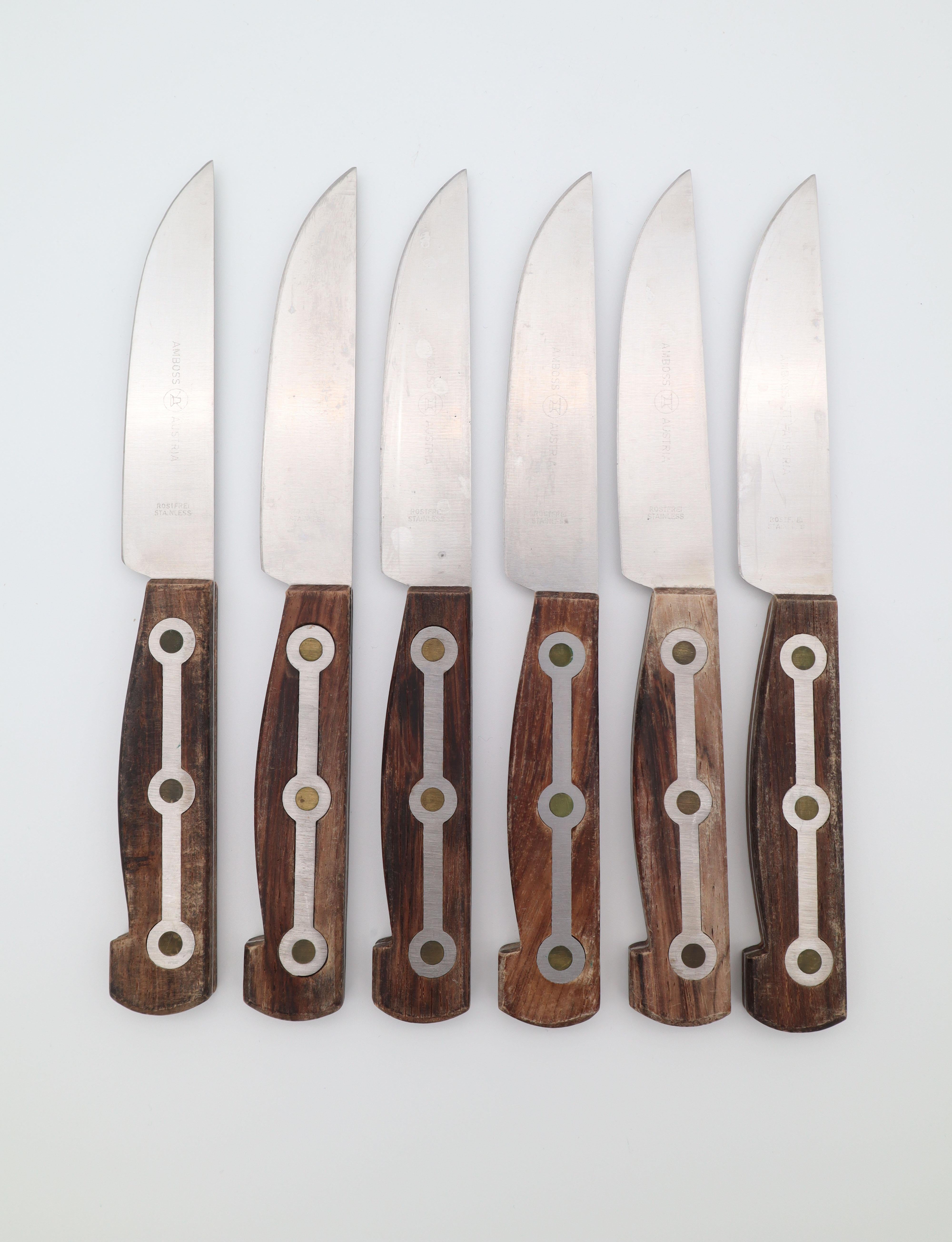 Cutlery Model 1050 with Wooden Handle from Amboss Austria 6