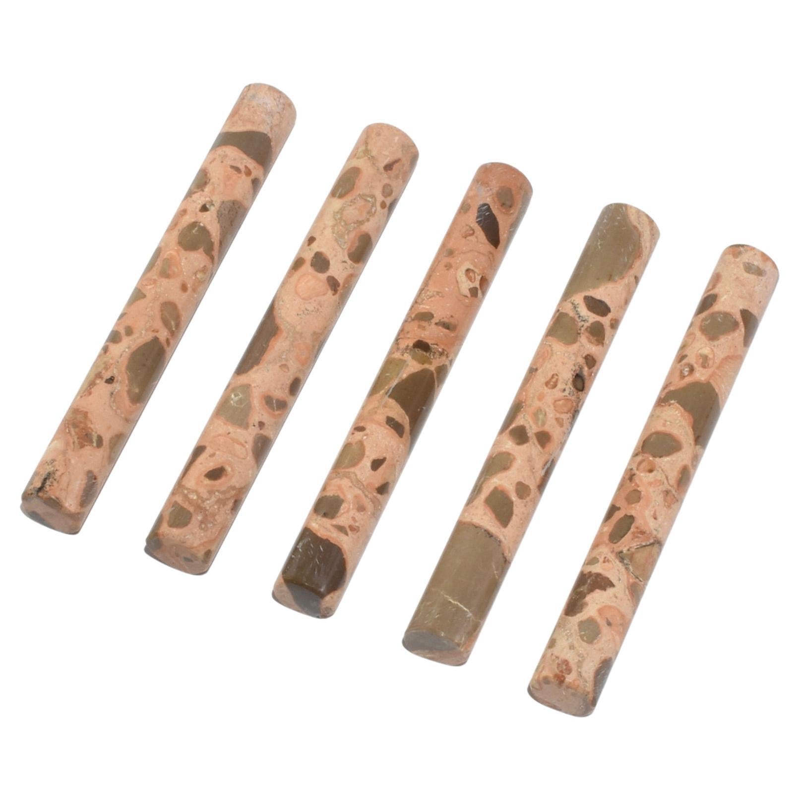 Cutlery Rest Set in Leopardite