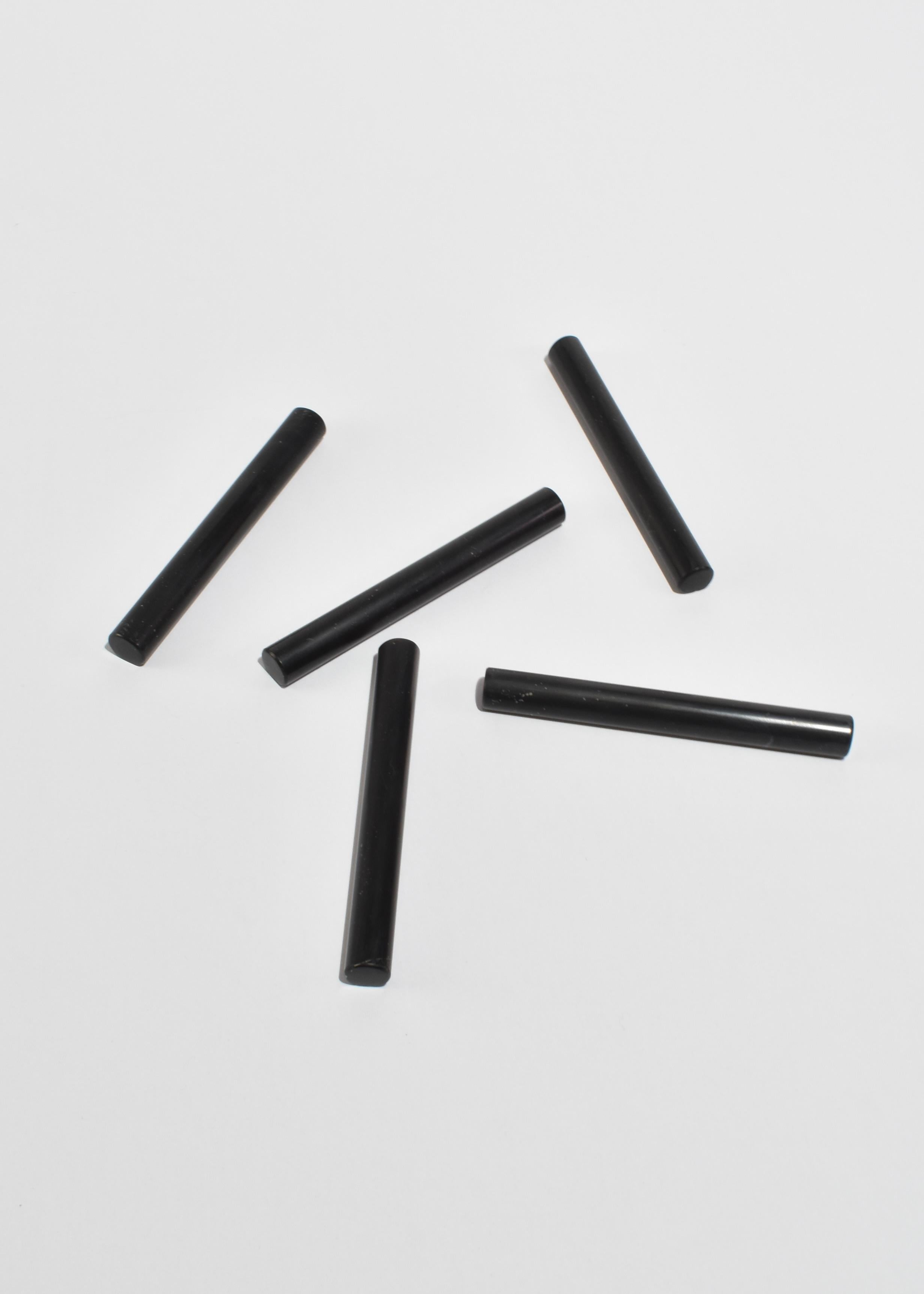Hand-Crafted Cutlery Rest Set in Onyx For Sale