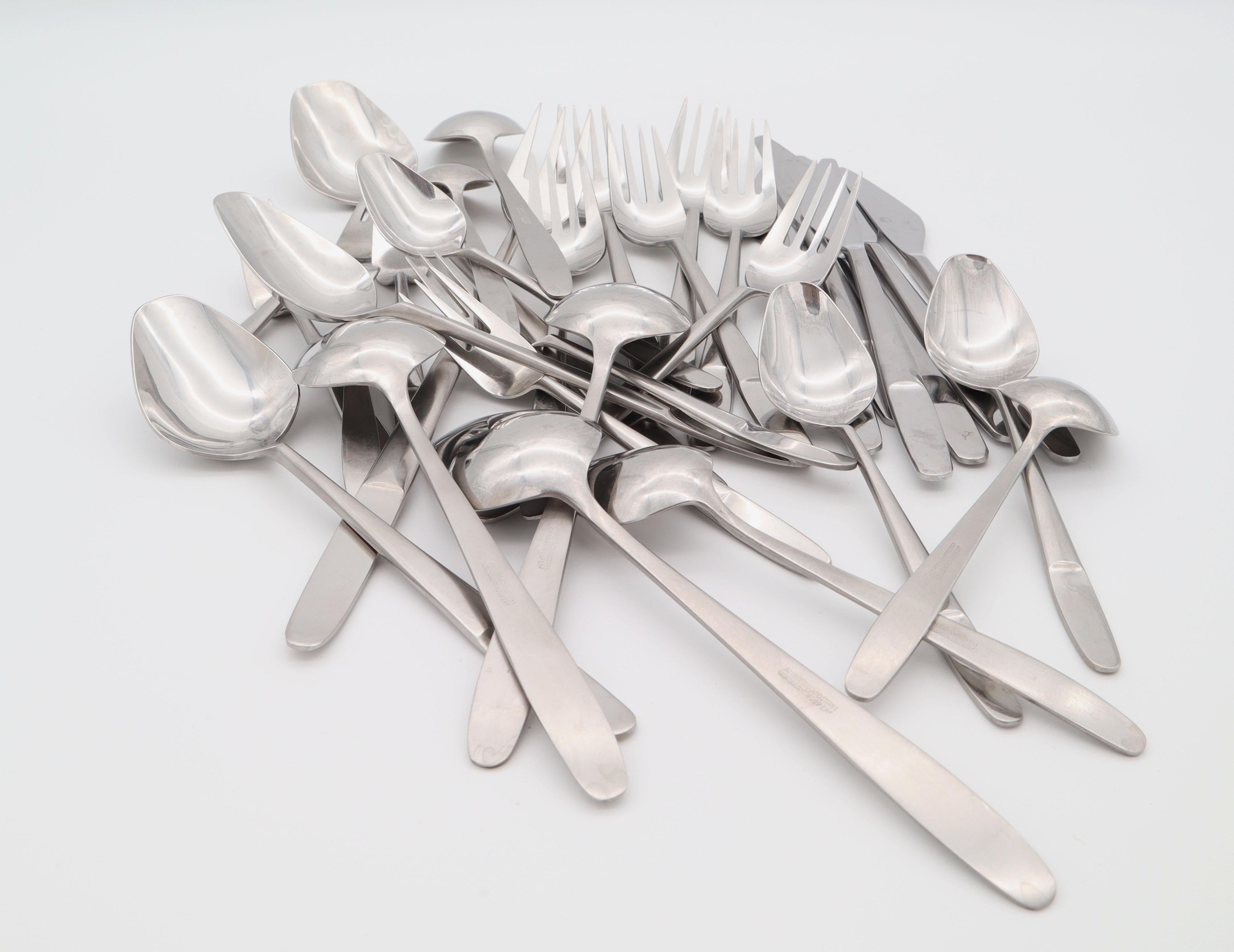 Cutlery Set by Helmut Alder for Amboss Model 2070, 32 Pieces, 1960s For Sale 9