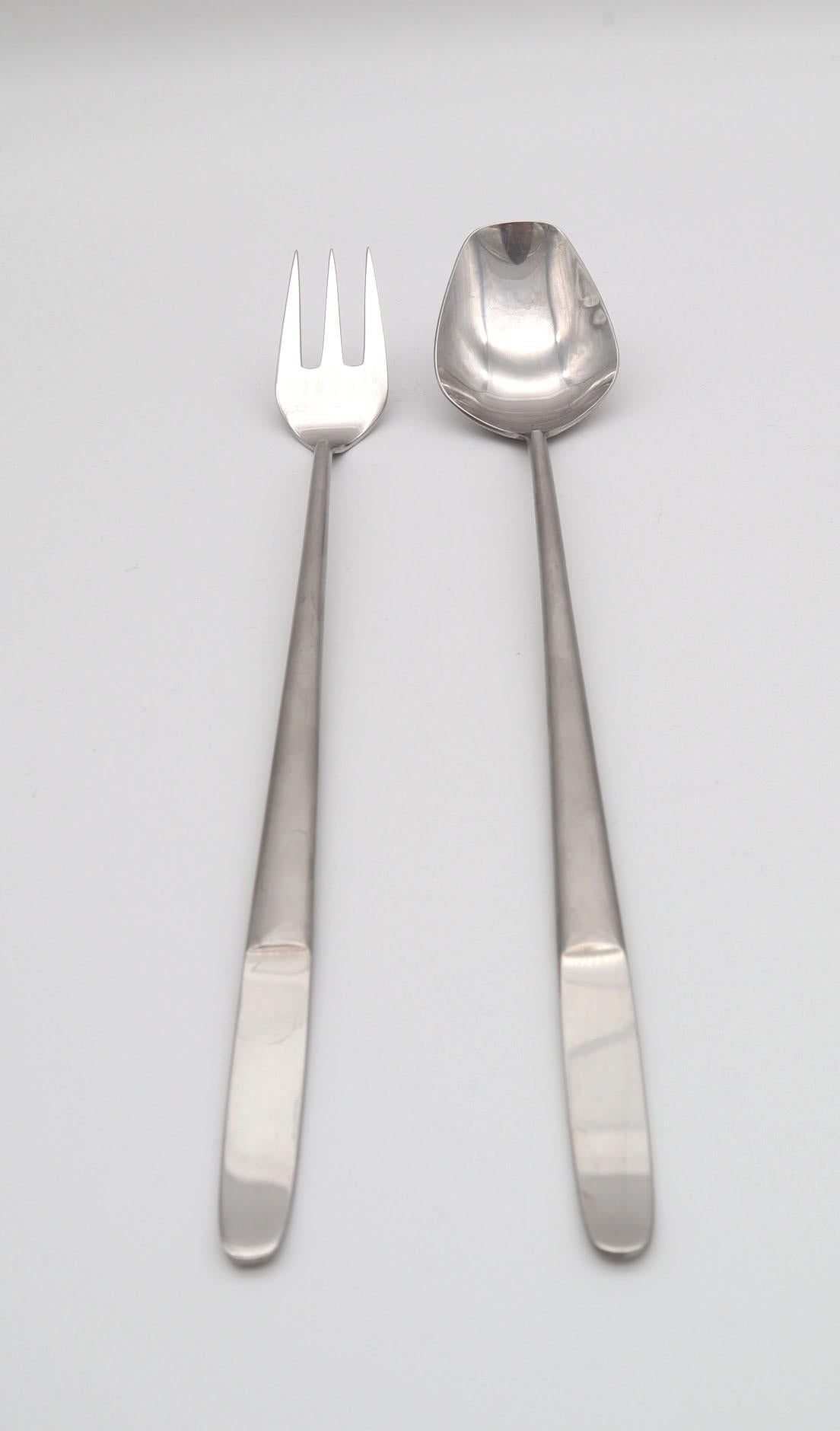 Cubertería de Helmut Alder para Amboss Modelo 2070, 32 piezas, años 60 Austríaco en venta