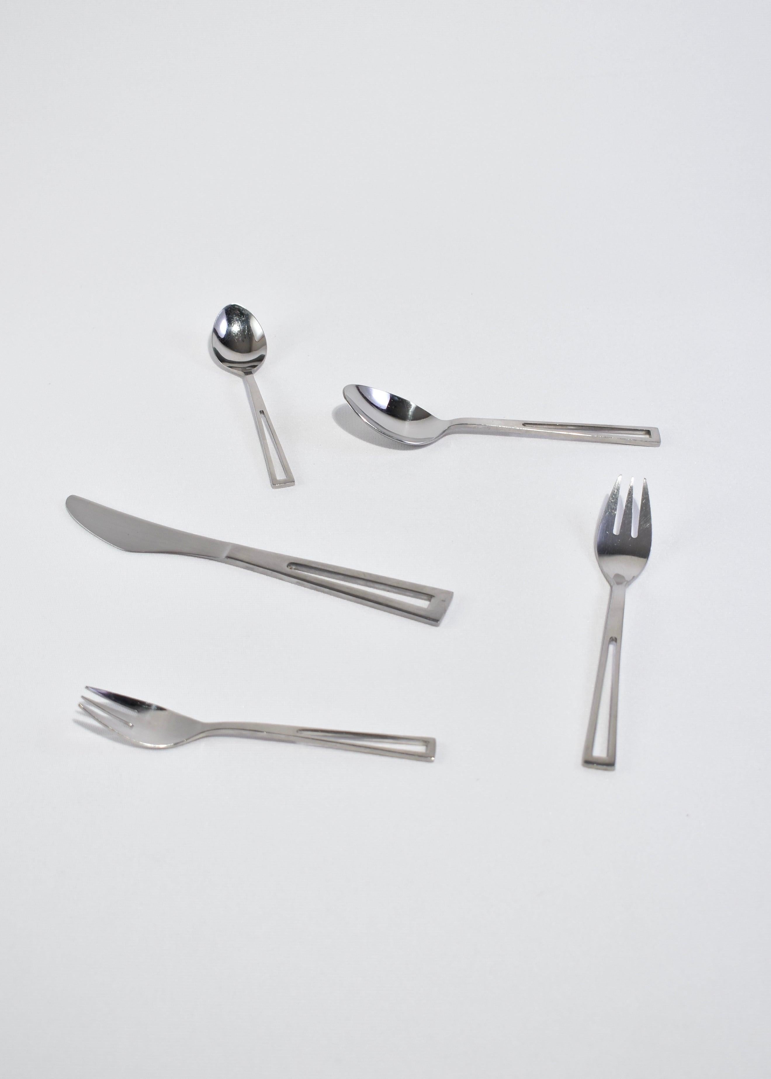 Japanese Cutout Flatware Set