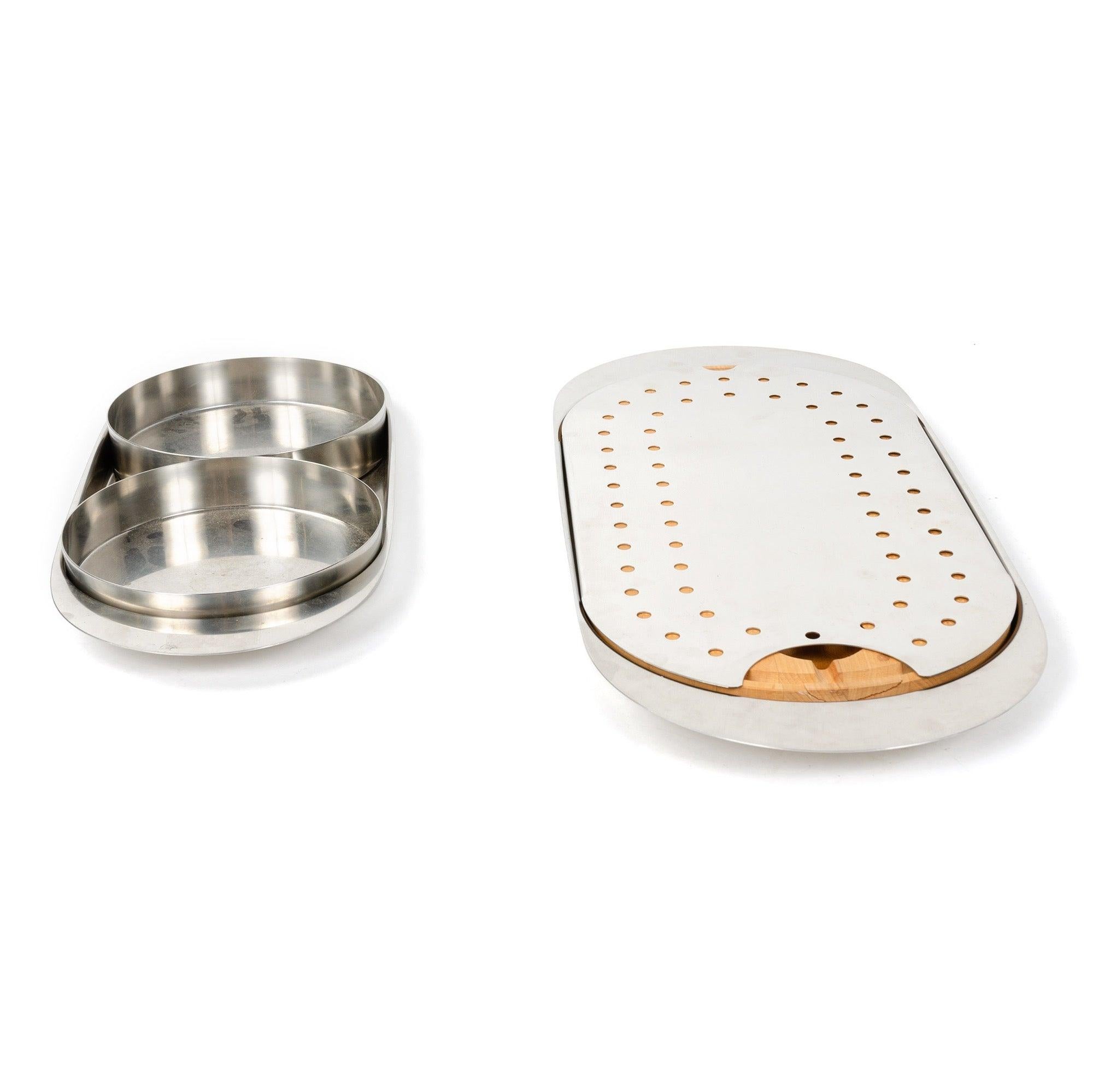 Danish Cutting and Serving Board by Arne Jacobsen for Stelton For Sale