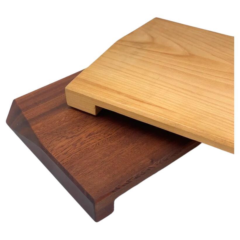 This unique and durable wooden cutting board is the perfect addition to any kitchen. It's easy to clean - just wash it with water and rub it with olive oil to keep it looking its best.

Small variations may be found due to the nature of the