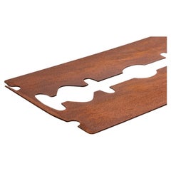 Cortante Tray Corten Steel Sheet by decarvalho atelier